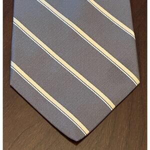 American Gray 100% Silk Men’s Neck Tie Made In Canada ￼